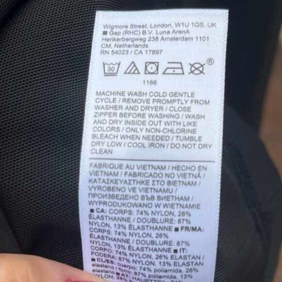 ATHLETA NWT Women's Delancey Dress Black Knit Fully Lined Mock Neck XS MSRP $159 - Picture 12 of 16